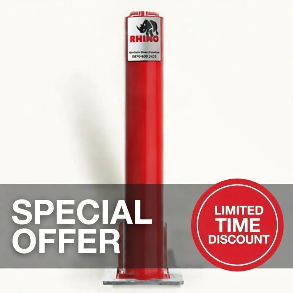 Red Telescopic Bollard