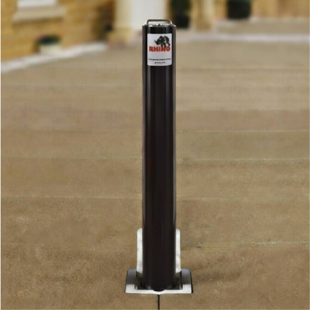 Black Telescopic Driveway Bollard