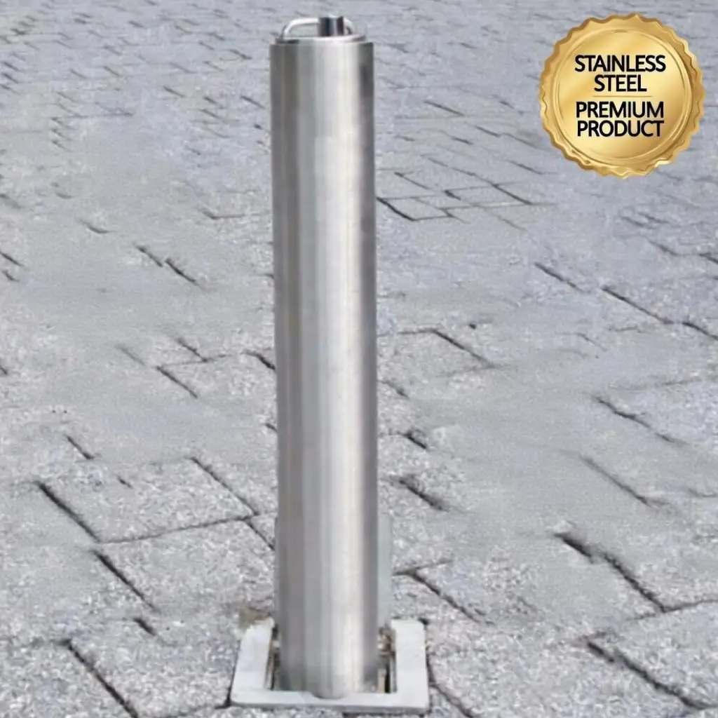 Steel telescopic bollard